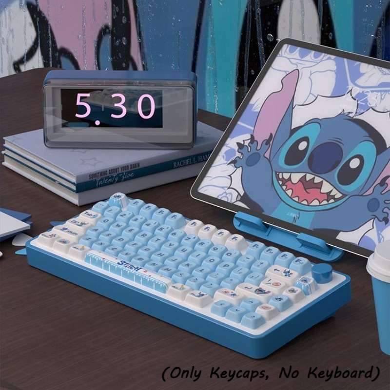 Gaming Set Accessories - Oyun Mekanik Klavyesi için Stitch Tuş