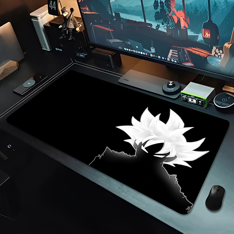 Gaming Accessories For Gaming Desk - DBZ Siyah Anime Mouse Pad Dragon