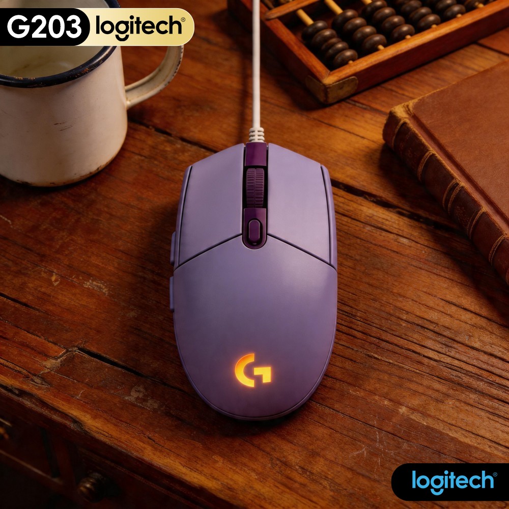 Logitech Mouse G203 - Logitech G203 Kablolu Oyun Mouse'u Dayanıklı