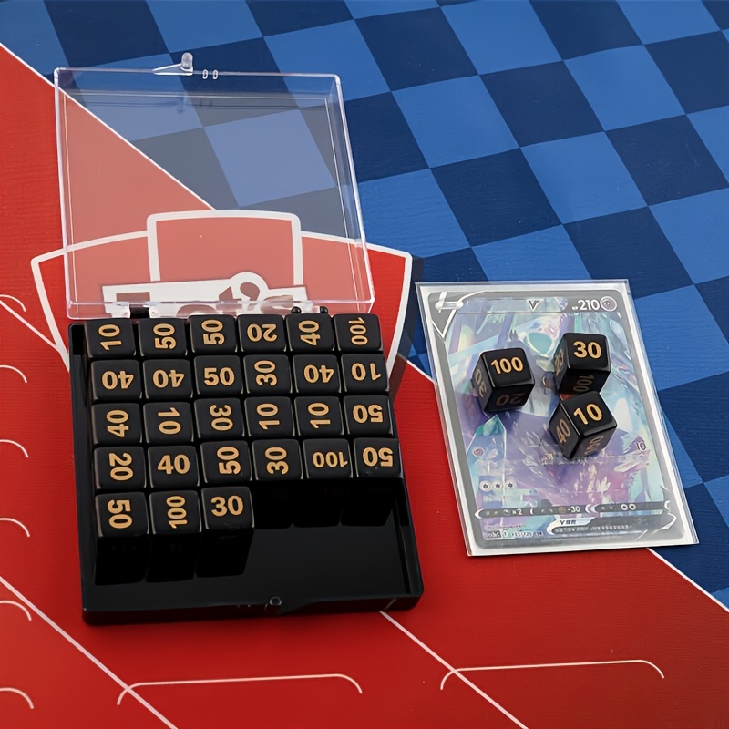 Gaming Accessories To Have - 10 adet PTCG Sayacı Jetonu Zarları,