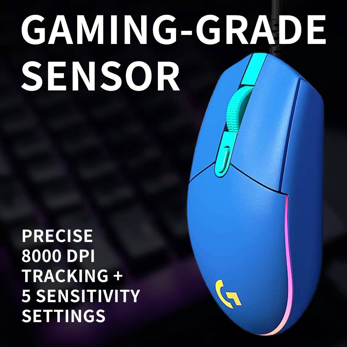 Logitech G203 Prodigy RGB Oyun - Logitech Mouse G203 incelemesi ve fiyatı