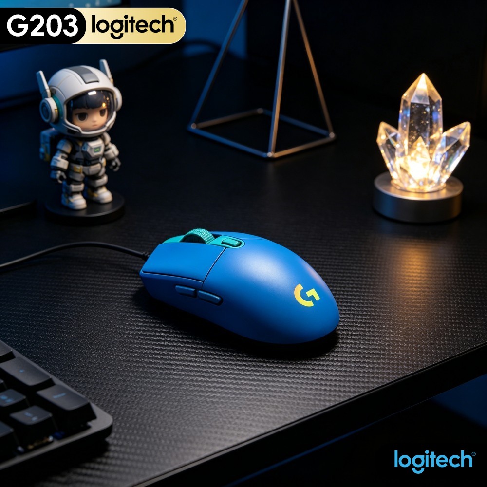 Logitech G203 Kablolu Oyun Mou - Logitech Mouse G203 incelemesi ve fiyatı