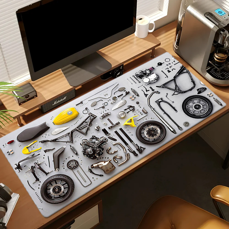 Sökme Şeması Kauçuk Mouse Pad  - Gaming Accessories For Gaming Desk incelemesi ve fiyatı