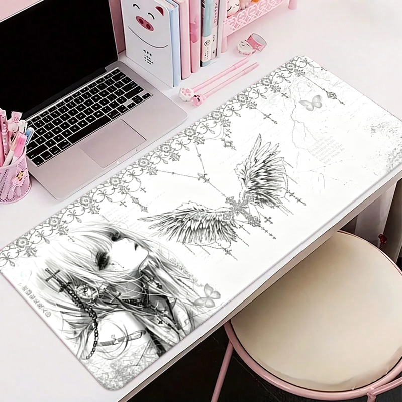 Deri Mousepad Siyah Beyaz Anim - Gaming Accessories For Gaming Desk incelemesi ve fiyatı