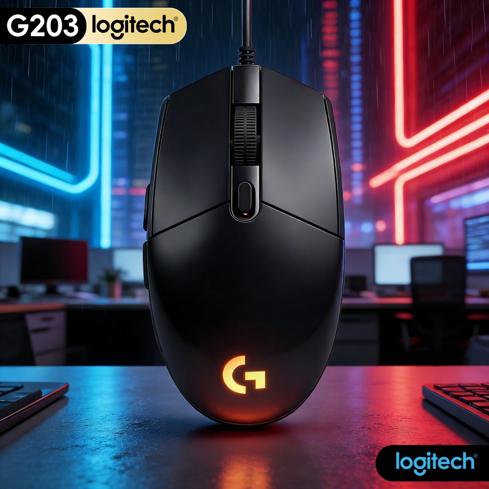 Logitech G203 Kablolu Oyun Mou - Logitech Mouse G203 incelemesi ve fiyatı